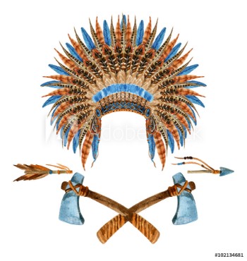 Picture of Native American Headdresses